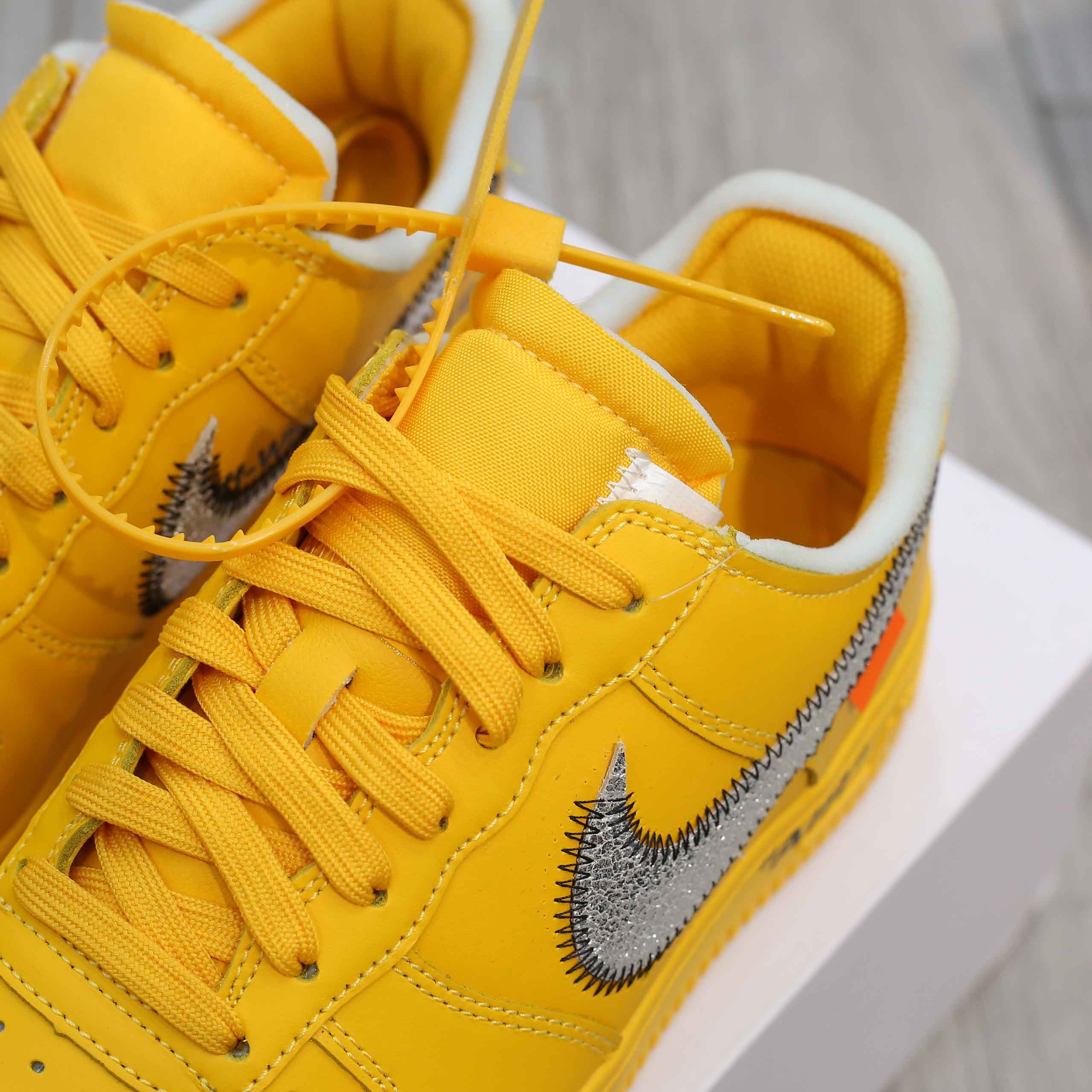 Giày Nike Off-White x Air Force 1 Low ‘Lemonade’ Best Quality