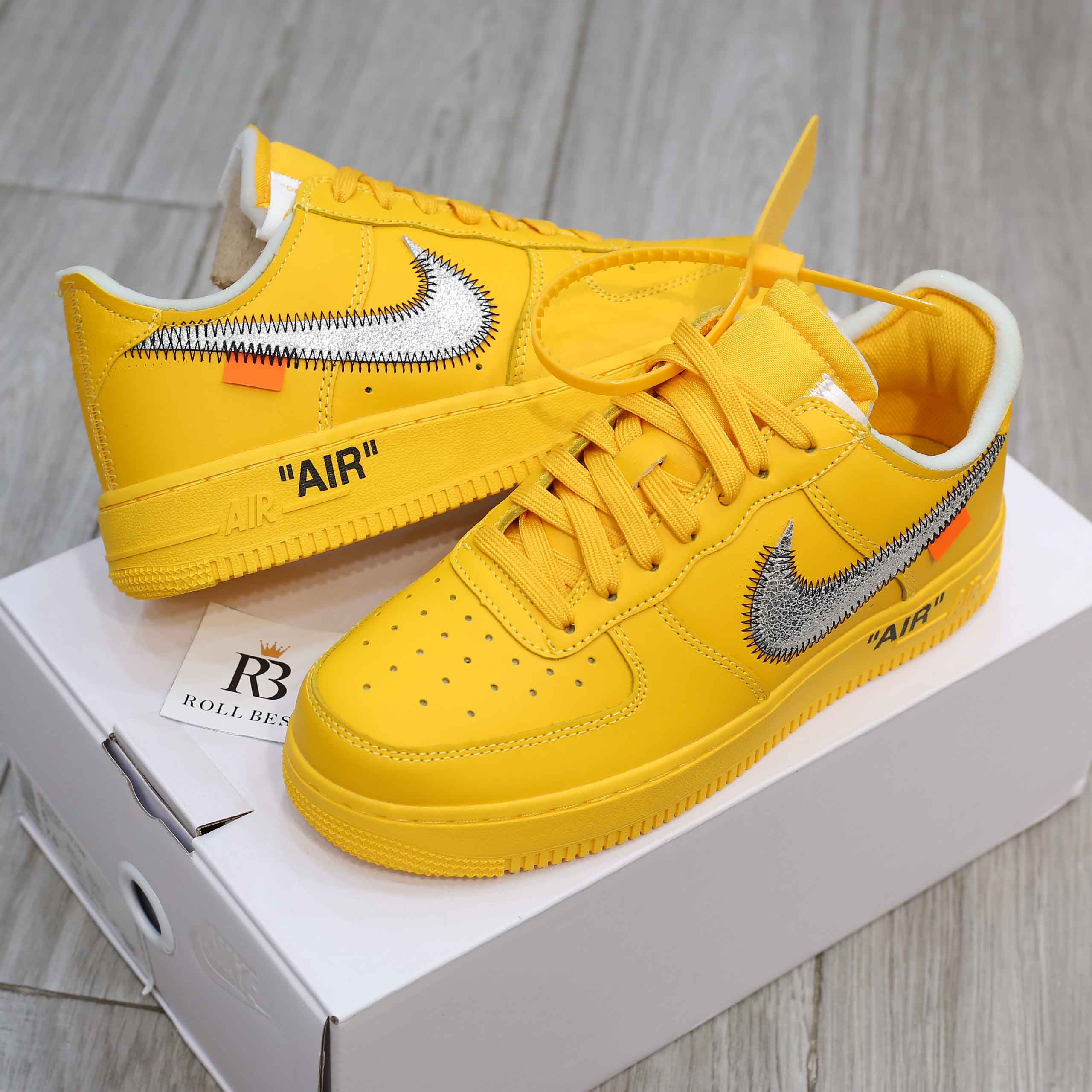 Giày Nike Off-White x Air Force 1 Low ‘Lemonade’ Best Quality