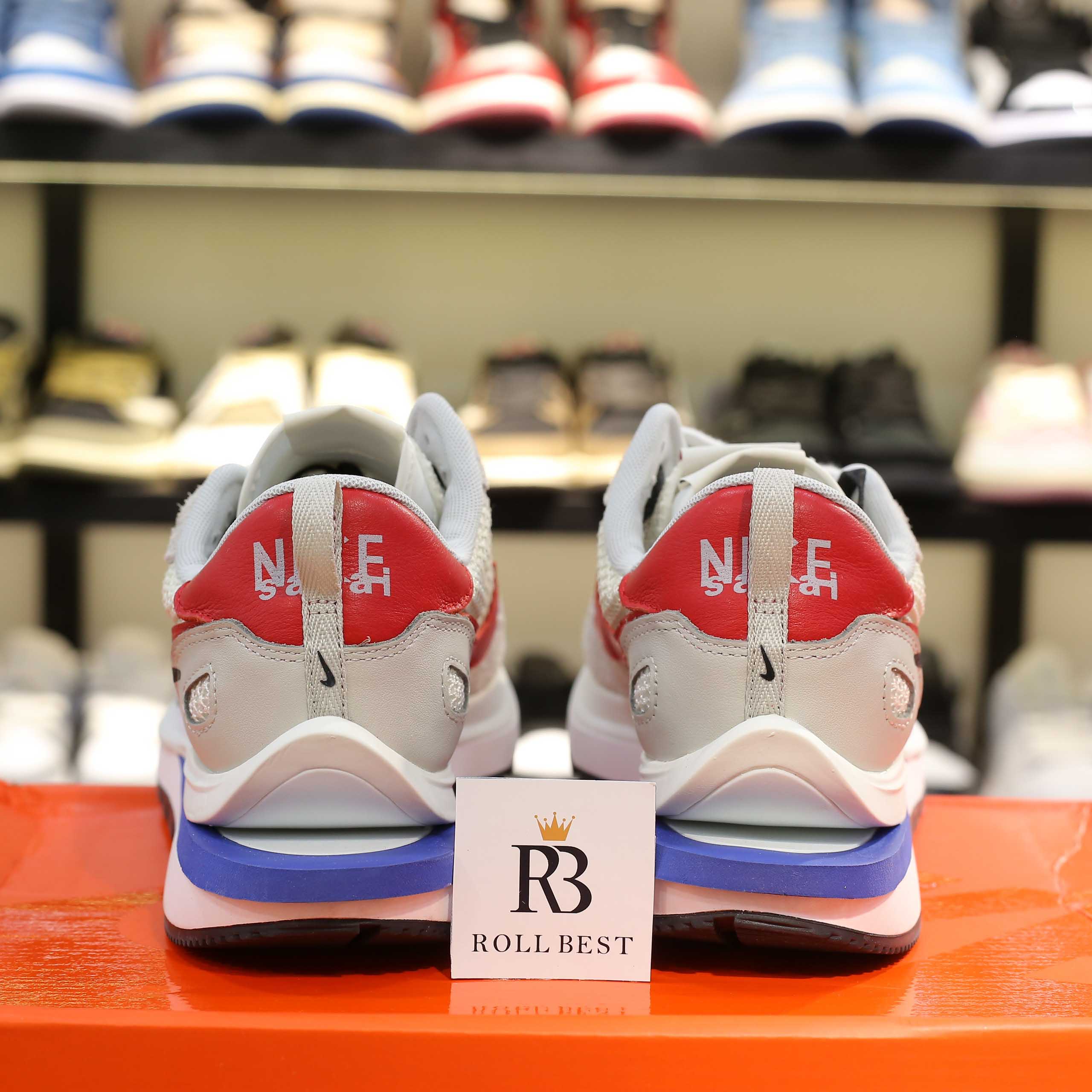 Giày Nike Sacai Vaporwaffle Sport Fuchsia Game Royal Best Quality