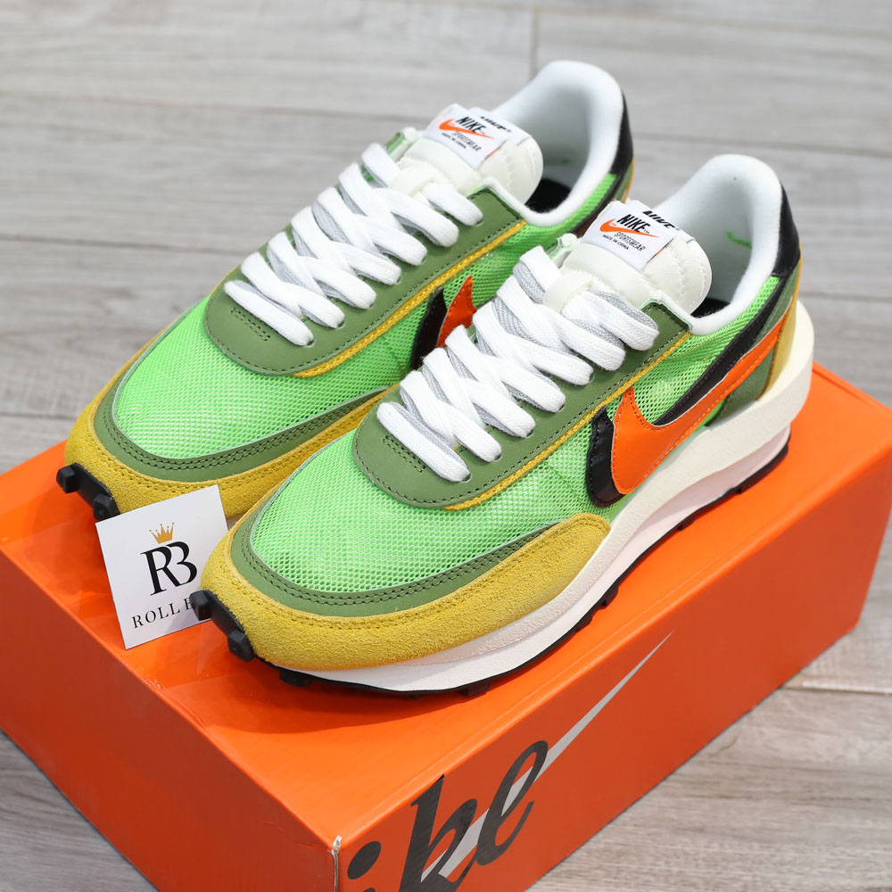 Giày Nike Sacai x LDWaffle Green Gusto Best Quality