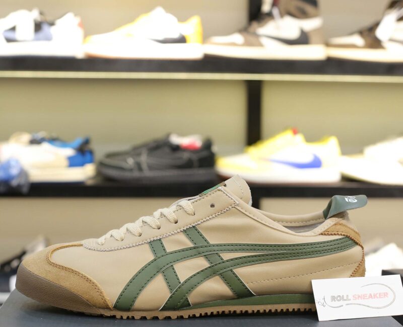 Giày Onitsuka Tiger Mexico 66 Beige Green Like Auth