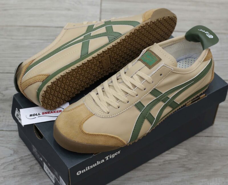 Giày Onitsuka Tiger Mexico 66 Beige Green Like Auth