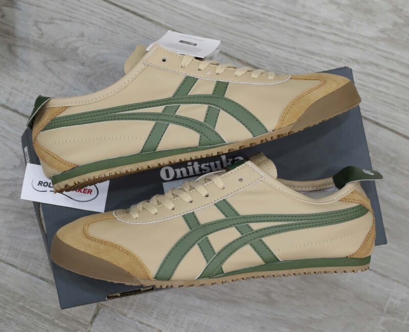 Giày Onitsuka Tiger Mexico 66 Beige Green Like Auth