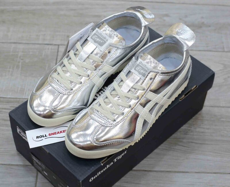 Giày Onitsuka Tiger Mexico 66 Silver Off White Like Auth