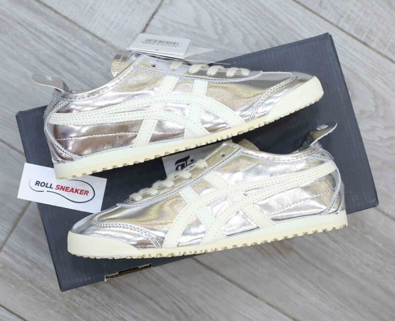 Giày Onitsuka Tiger Mexico 66 Silver Off White Like Auth