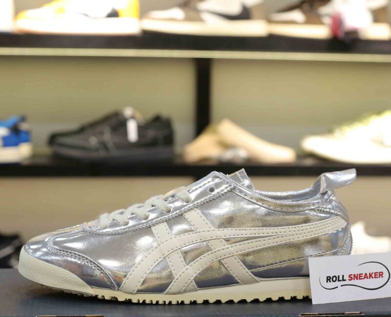 Giày Onitsuka Tiger Mexico 66 Silver Off White Like Auth