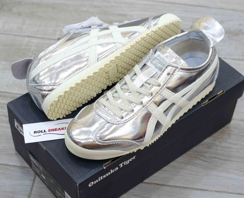 Giày Onitsuka Tiger Mexico 66 Silver Off White Like Auth