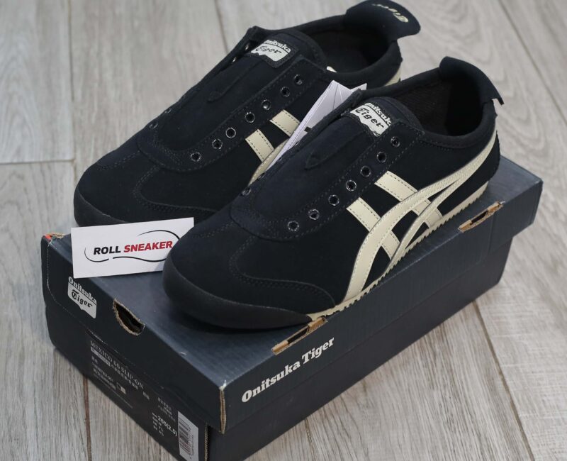 Giày Onitsuka Tiger Mexico 66 Slip-On ‘Black’ Like Auth