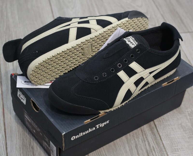 Giày Onitsuka Tiger Mexico 66 Slip-On ‘Black’ Like Auth
