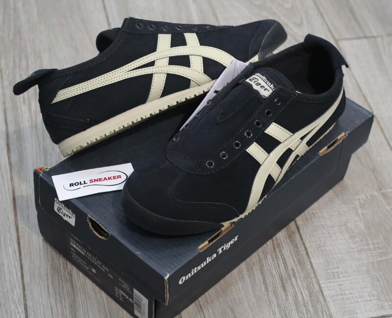 Giày Onitsuka Tiger Mexico 66 Slip-On ‘Black’ Like Auth