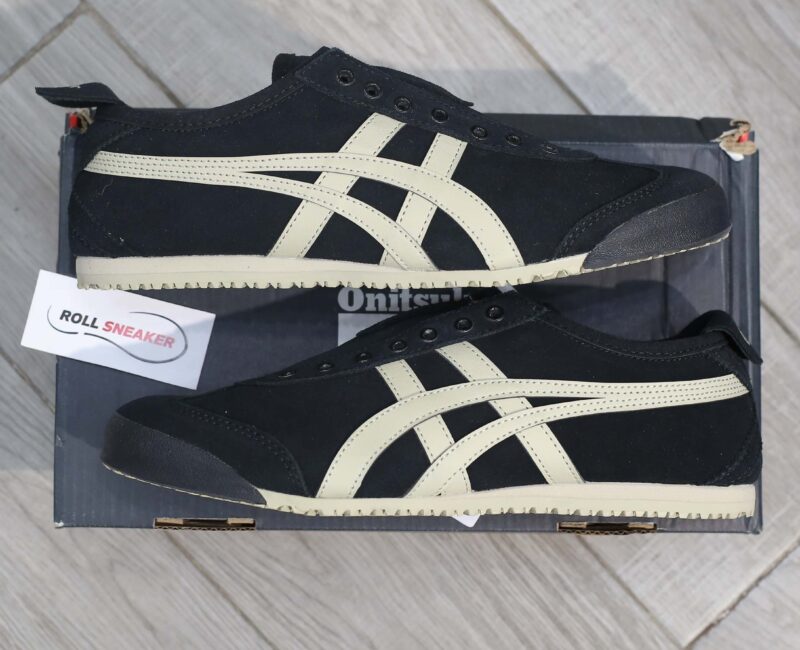 Giày Onitsuka Tiger Mexico 66 Slip-On ‘Black’ Like Auth