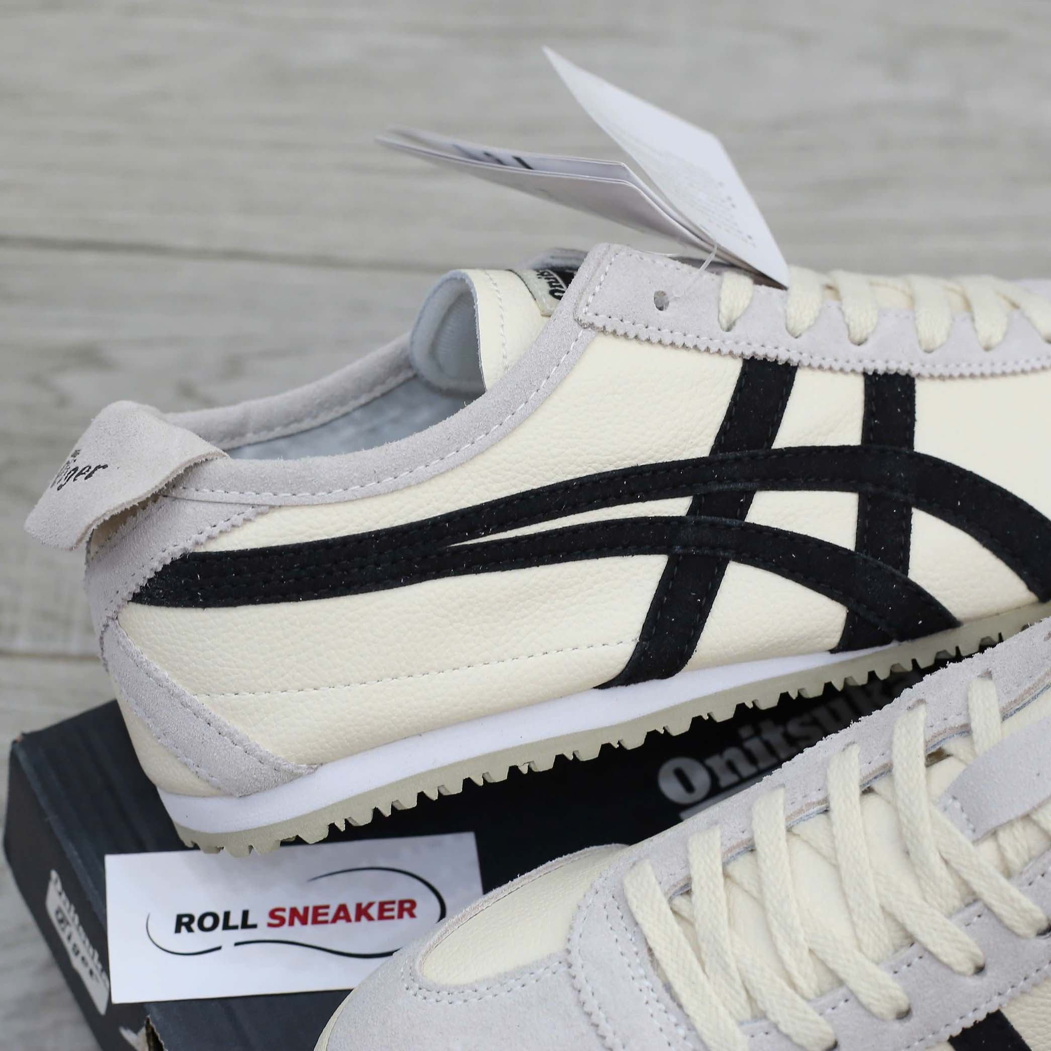 Giày Onitsuka Tiger Mexico 66 Vin White Black Like Auth
