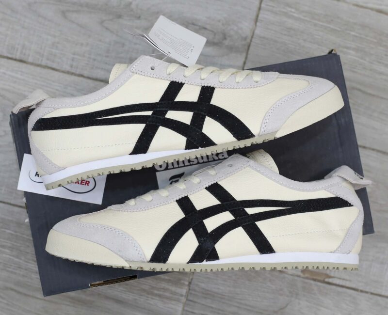Giày Onitsuka Tiger Mexico 66 Vin White Black Like Auth
