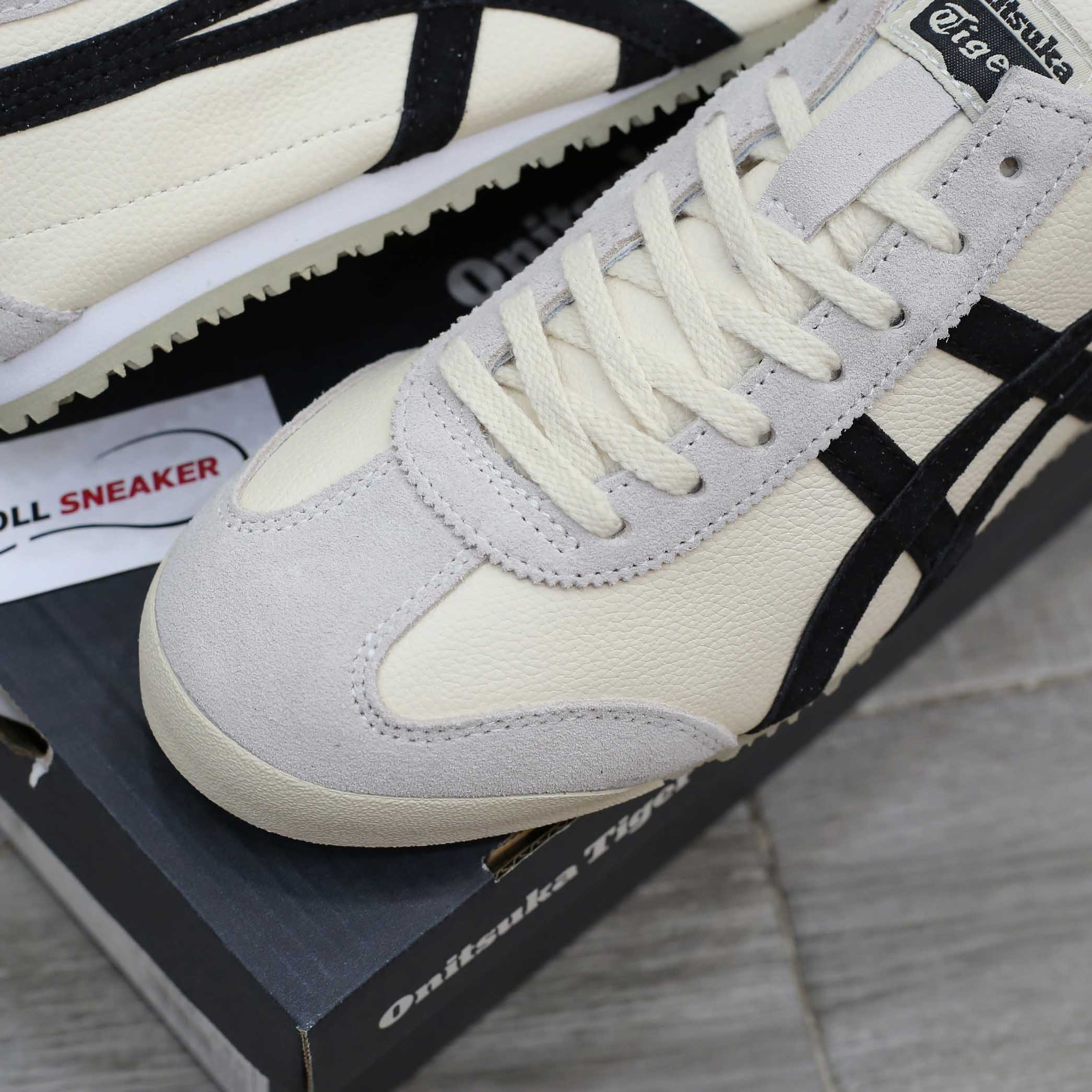 Giày Onitsuka Tiger Mexico 66 Vin White Black Like Auth