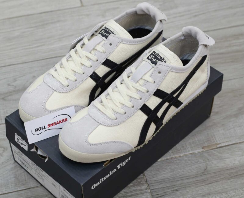 Giày Onitsuka Tiger Mexico 66 Vin White Black Like Auth