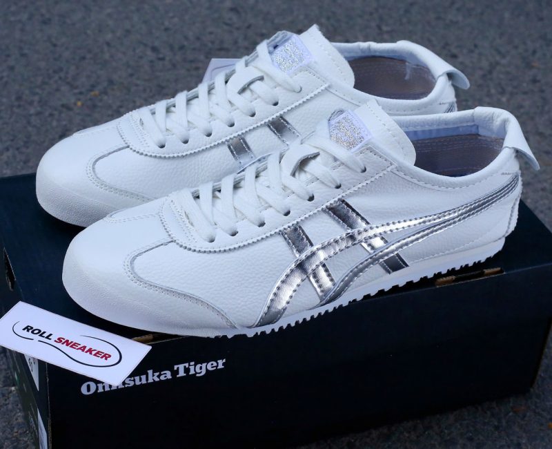 Giày Onitsuka Tiger Mexico 66 White Silver