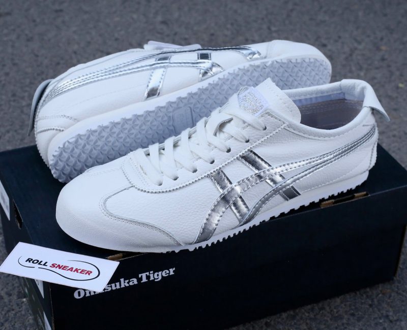 Giày Onitsuka Tiger Mexico 66 White Silver