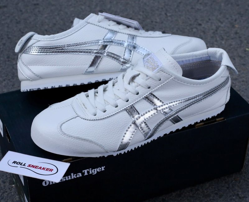 Giày Onitsuka Tiger Mexico 66 White Silver