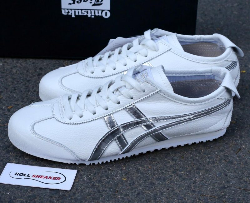 Giày Onitsuka Tiger Mexico 66 White Silver