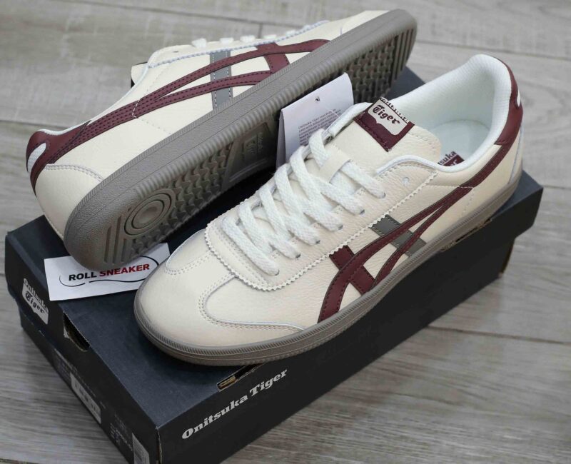 Giày Onitsuka Tiger Tokuten White Burgundy Grey Like Auth