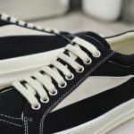 Giày Rick Owens Vintage ‘Black Milk White’ Canvas Like Auth