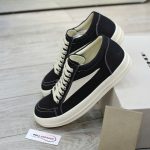 Giày Rick Owens Vintage ‘Black Milk White’ Canvas Like Auth