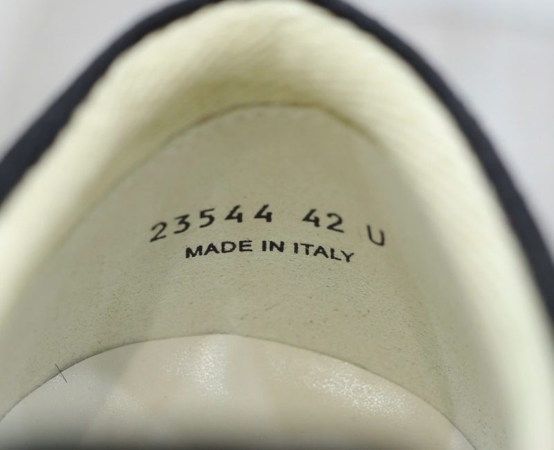 Giày Rick Owens Vintage ‘Black Milk White’ Canvas Like Auth