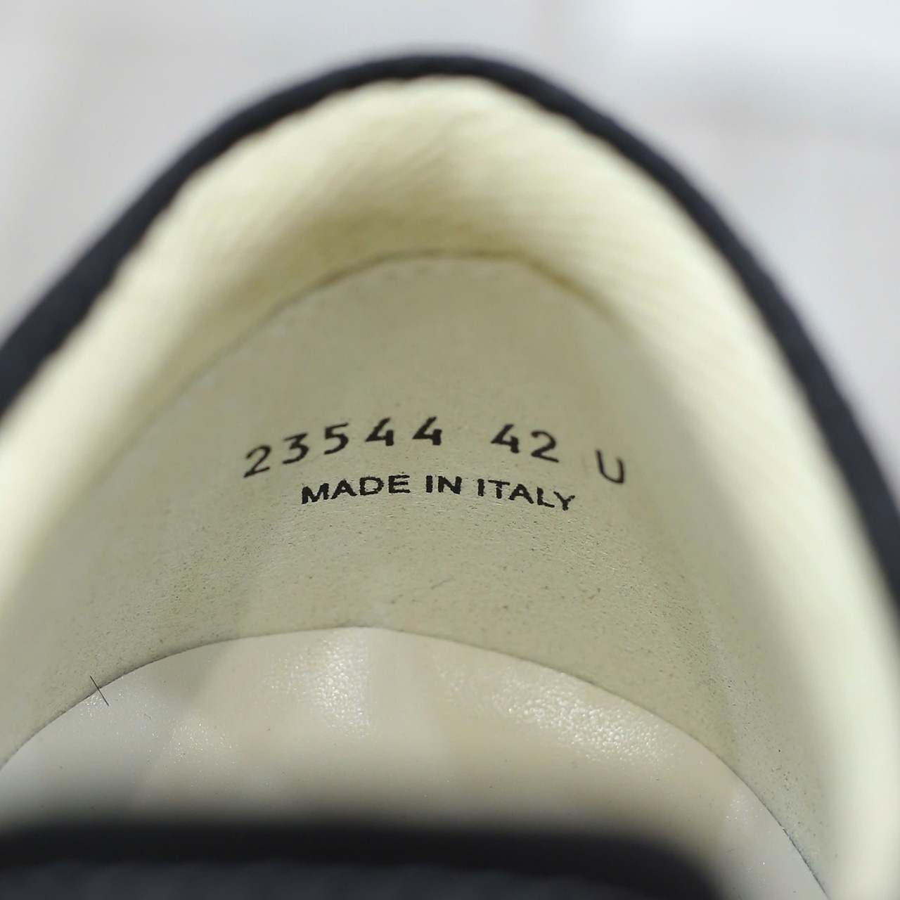 Giày Rick Owens Vintage ‘Black Milk White’ Canvas Like Auth