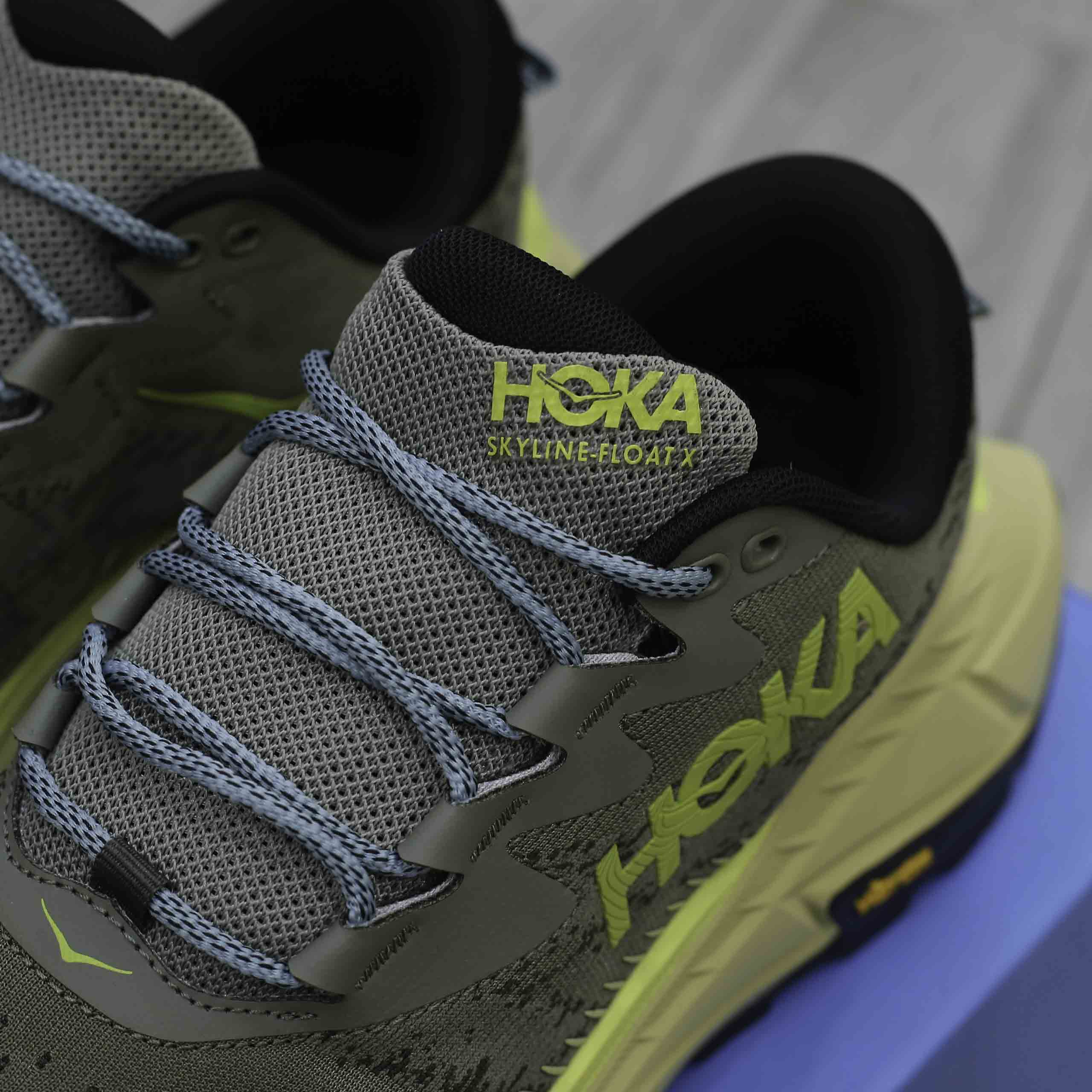 Giầy Hoka Skyline Float - Olive like Auth