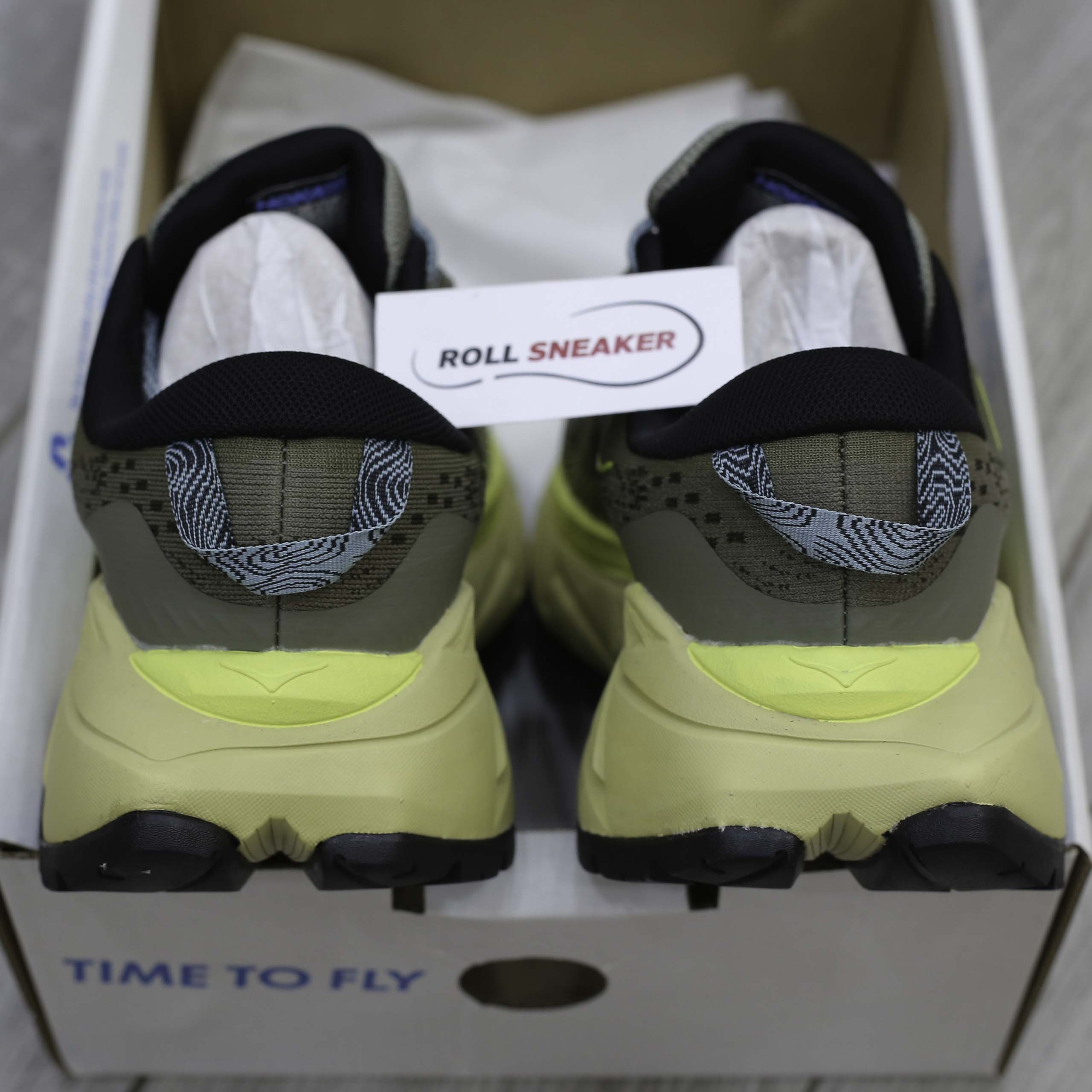 Giầy Hoka Skyline Float - Olive like Auth