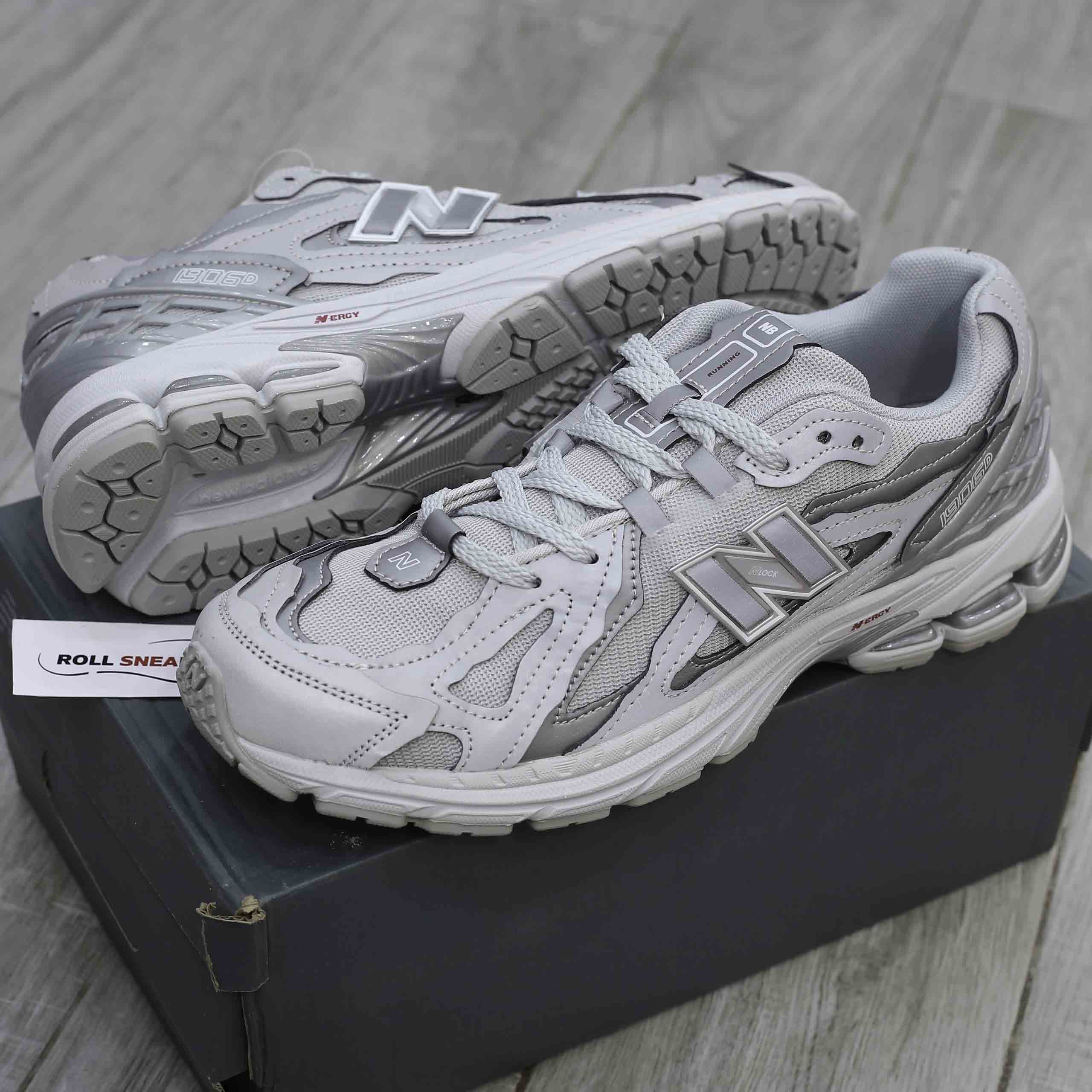 Giày New Balance 1906 - Silver Metallic Like Auth