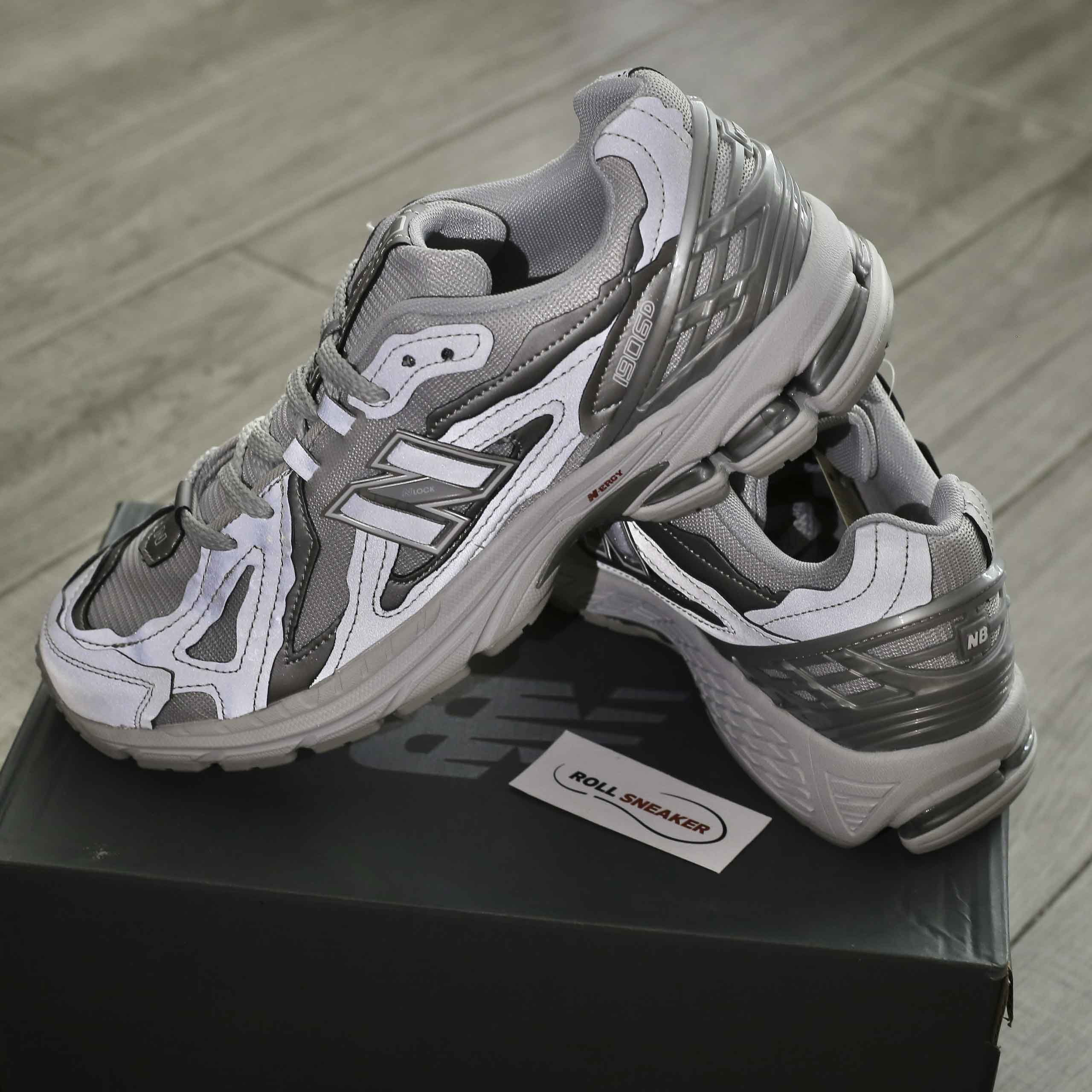 Giày New Balance 1906 - Silver Metallic Like Auth