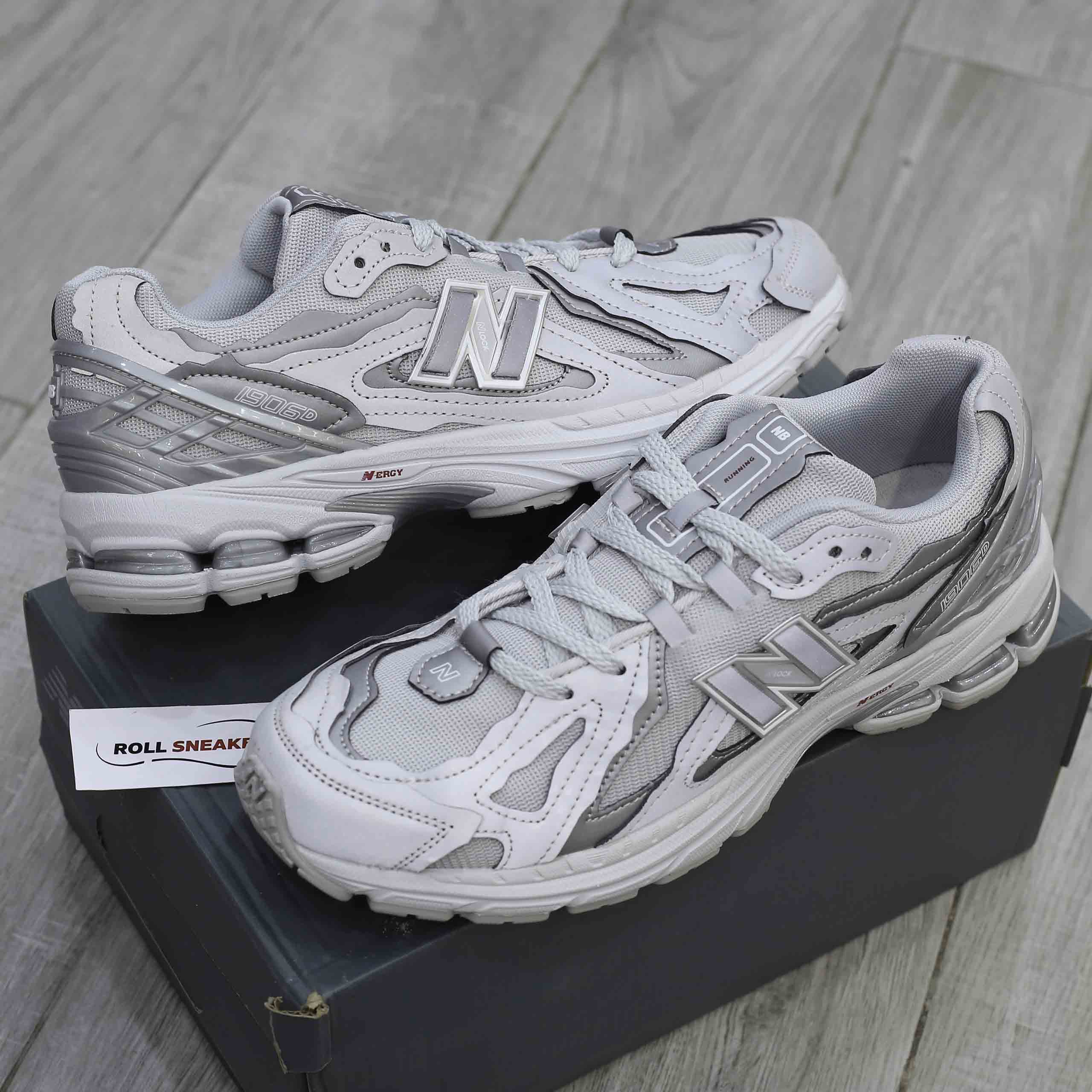 Giày New Balance 1906 - Silver Metallic Like Auth