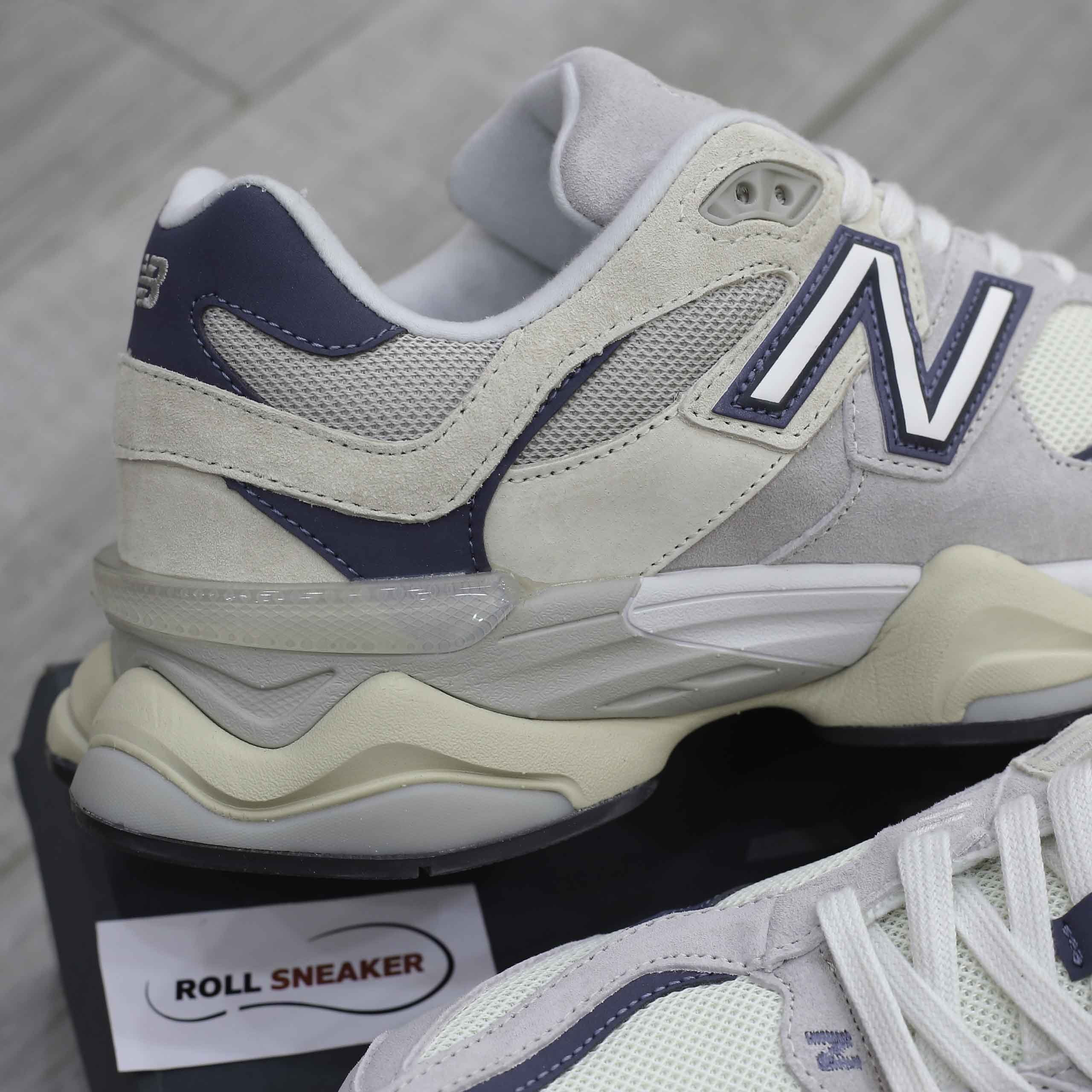 Giày New Balance 9060 - Grey Beige Like Auth
