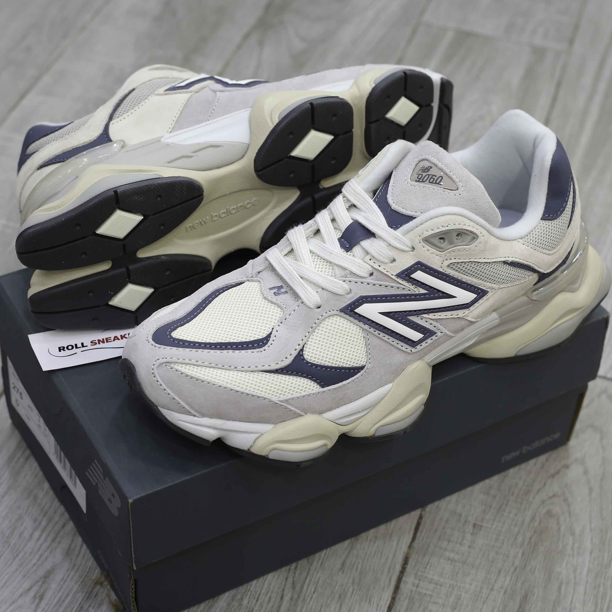 Giày New Balance 9060 - Grey Beige Like Auth