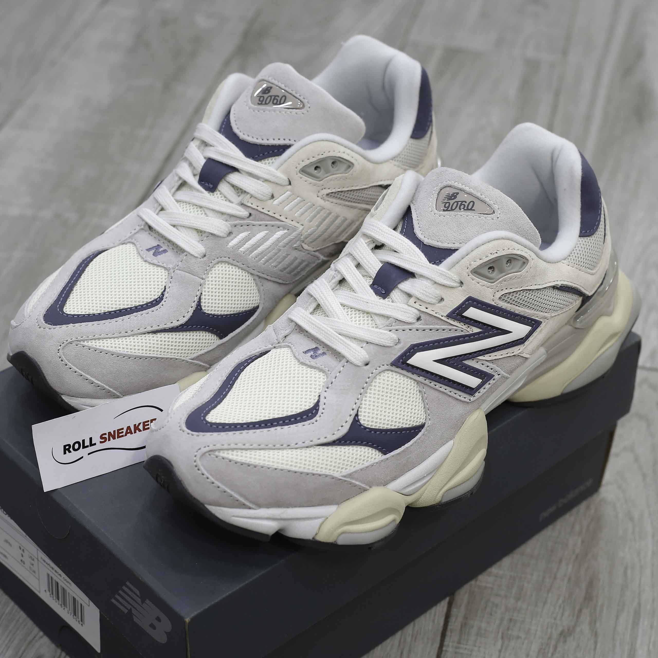 Giày New Balance 9060 - Grey Beige Like Auth