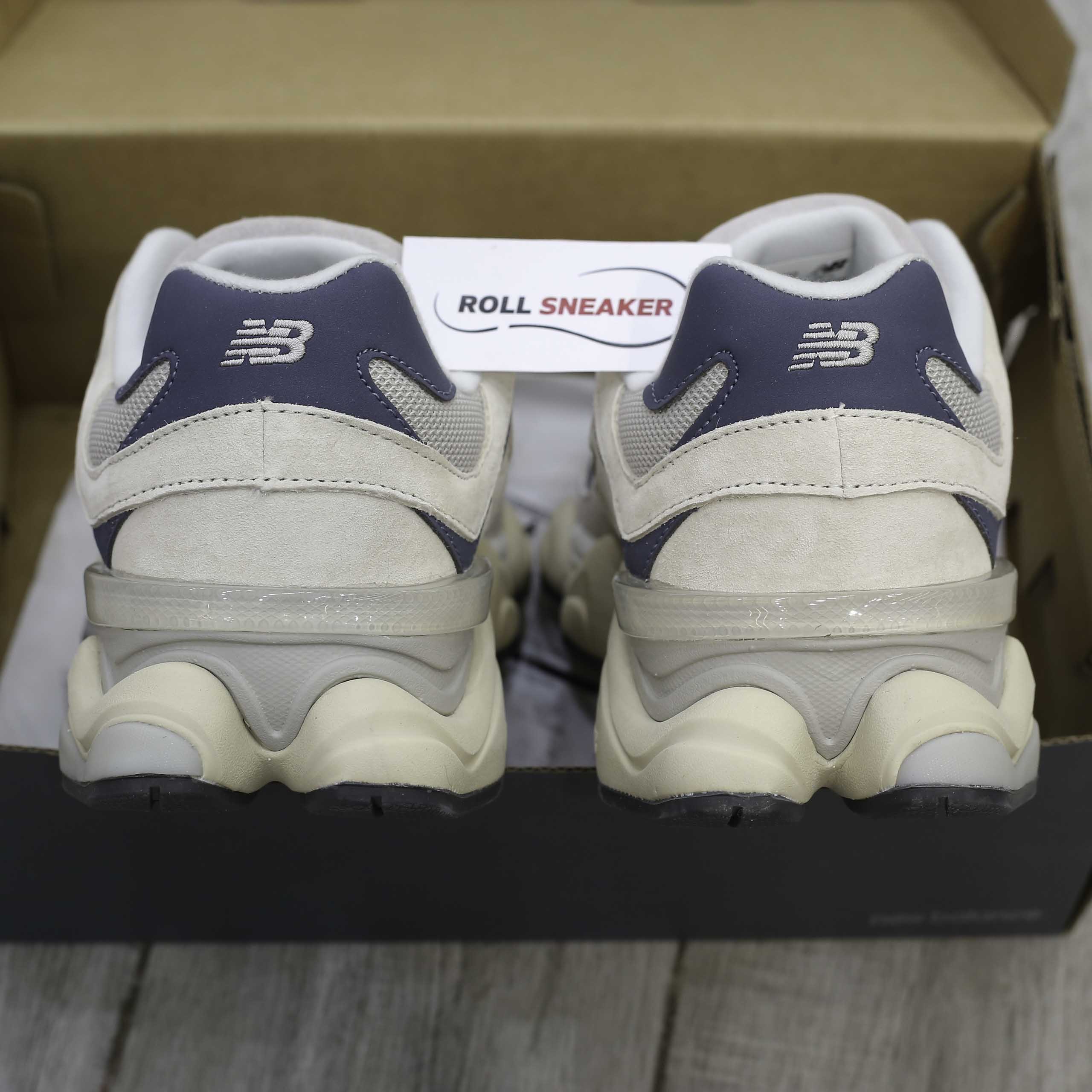 Giày New Balance 9060 - Grey Beige Like Auth
