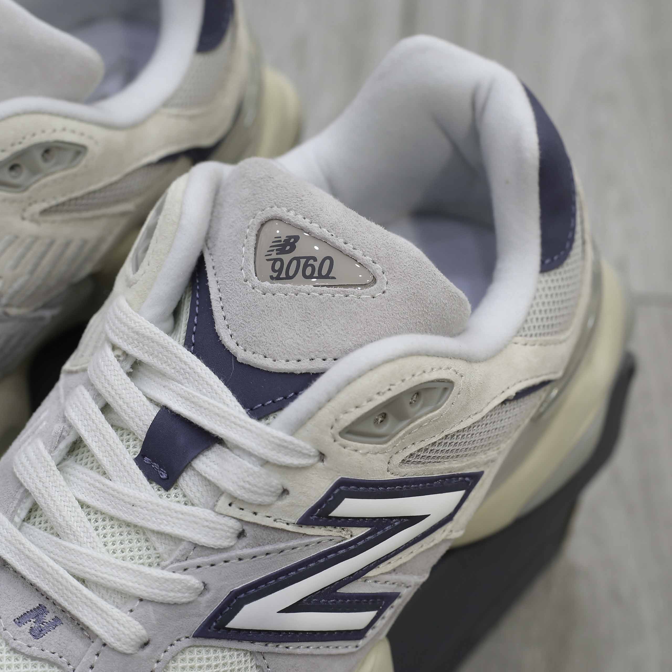 Giày New Balance 9060 - Grey Beige Like Auth