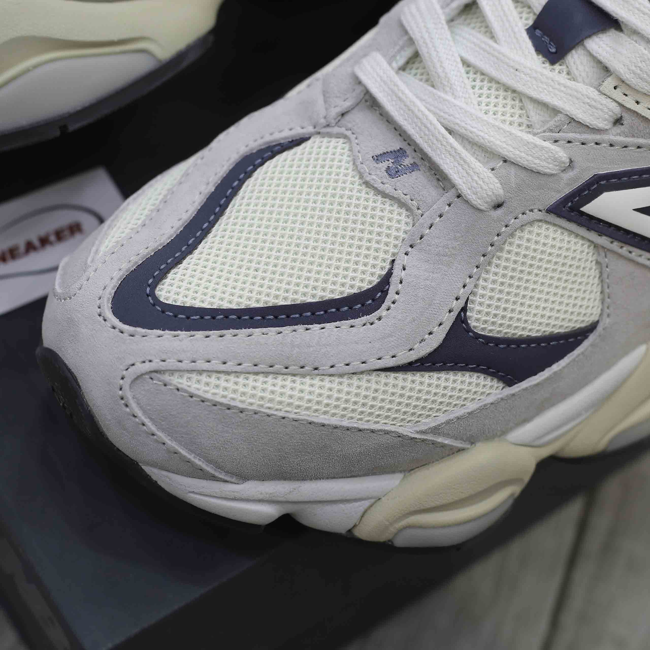 Giày New Balance 9060 - Grey Beige Like Auth