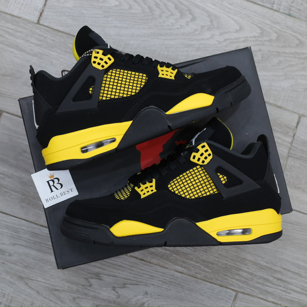 Giày Air Jordan 4 Retro Thunder (2023) Best Quality