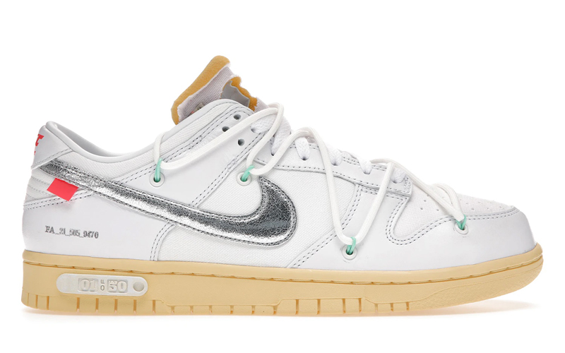 lot 1 off white dunks