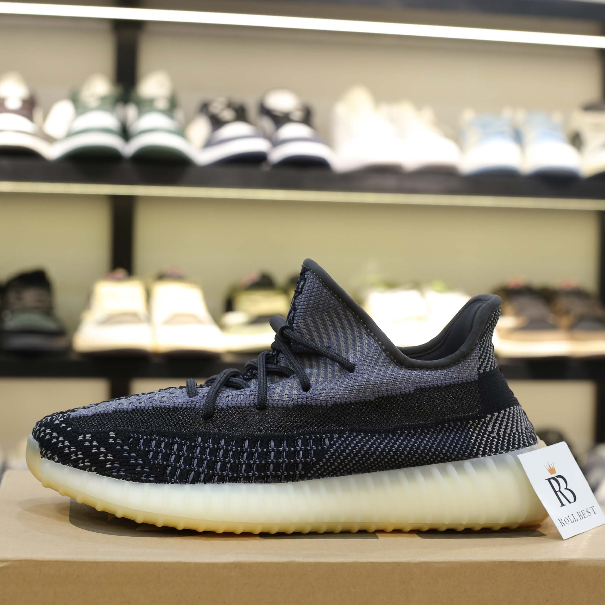 Giày Adidas YEEZY BOOST 350 V2 'CARBON'