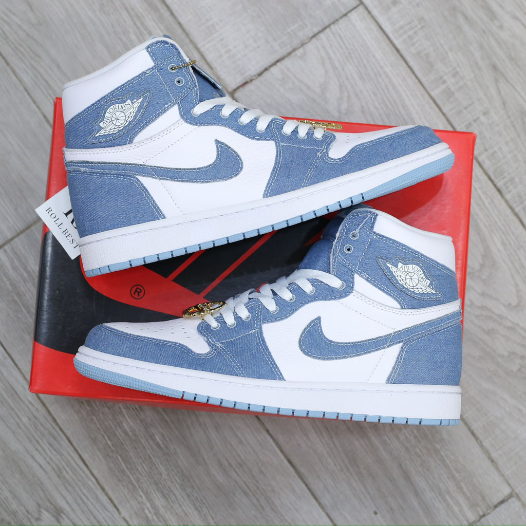 Giày Air Jordan 1 Retro High OG Denim (Women's) Best Quality