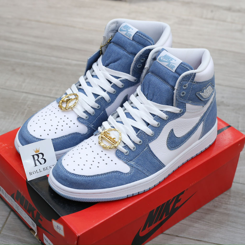 Giày Air Jordan 1 Retro High OG Denim (Women's) Best Quality