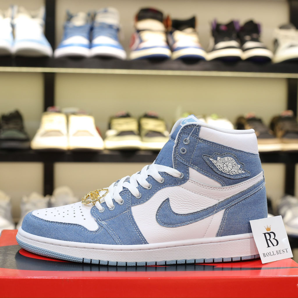 Giày Air Jordan 1 Retro High OG Denim (Women's) Best Quality
