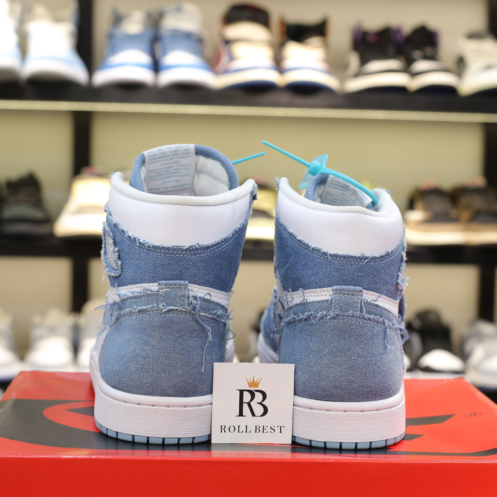 Giày Air Jordan 1 Retro High OG Denim (Women’s) Real