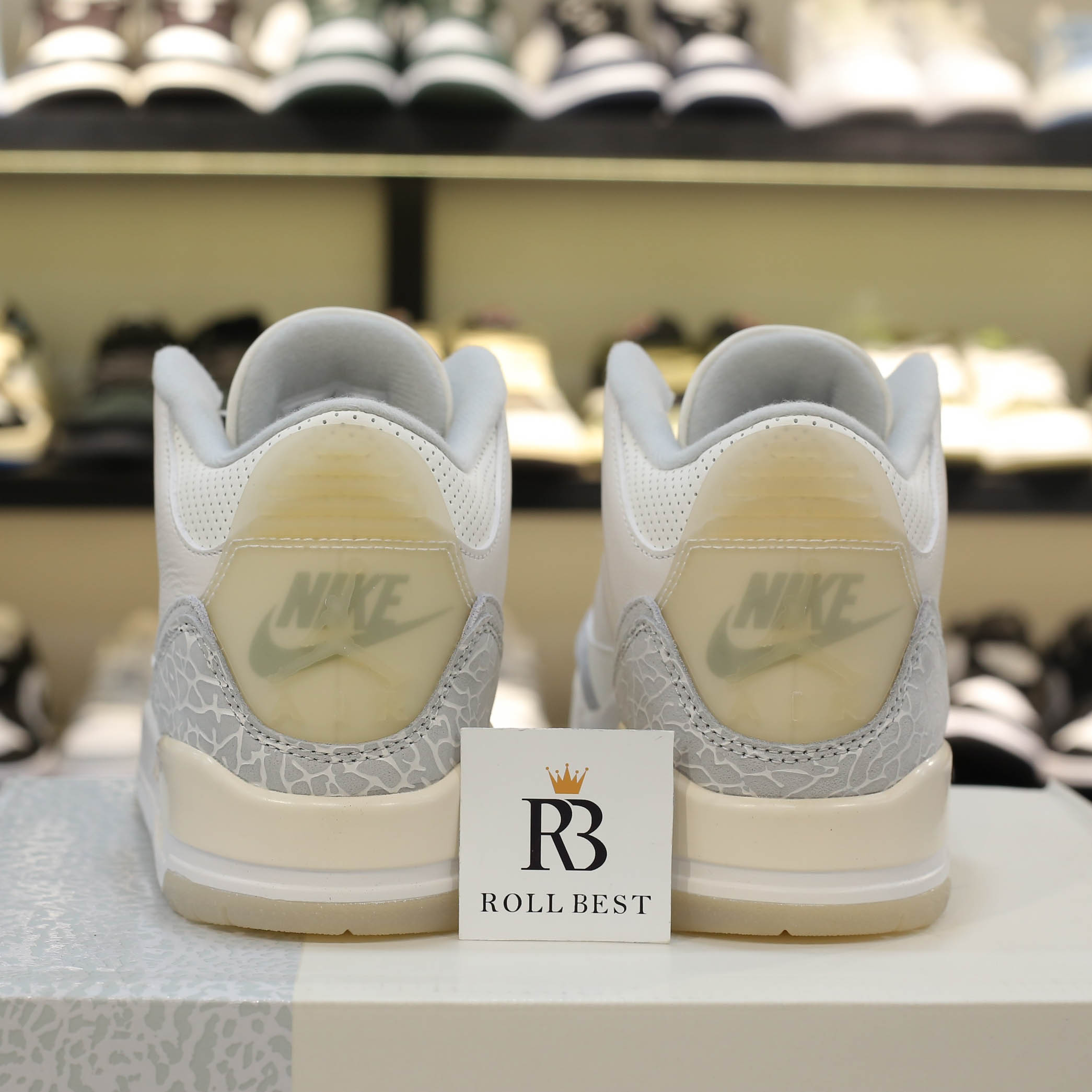 Giày Air Jordan 3 Retro SE Craft Ivory Grey Mist Best Quality