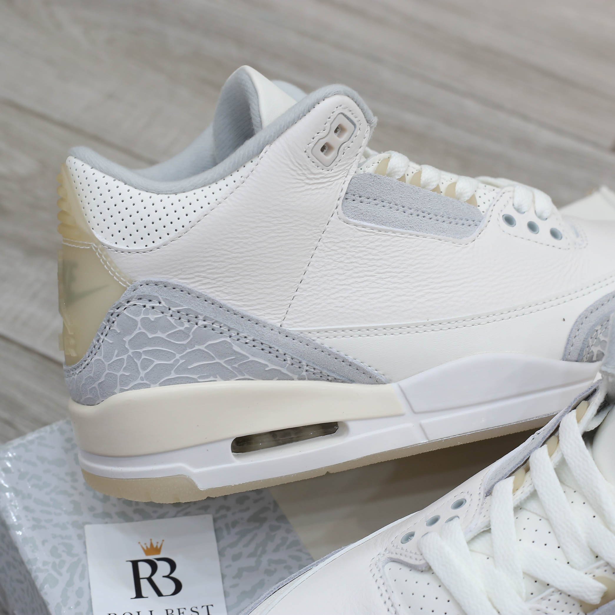 Giày Air Jordan 3 Retro SE Craft Ivory Grey Mist Best Quality