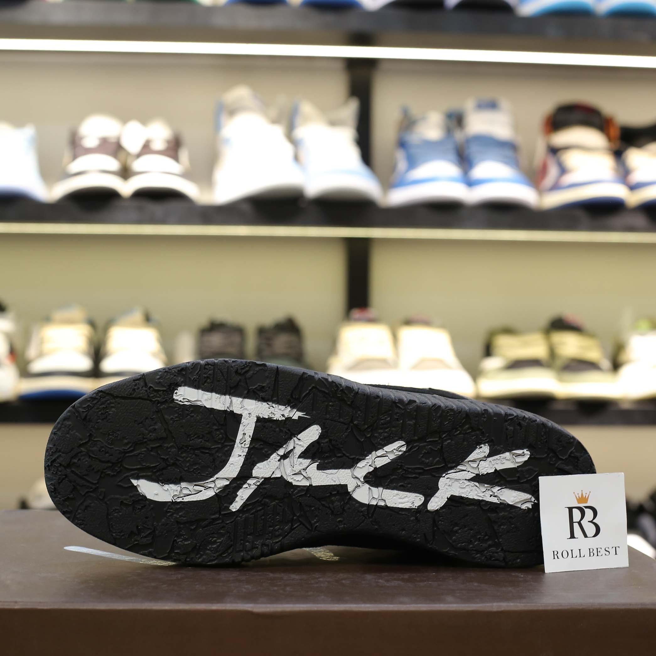 Giày Air Jordan Jumpman Jack TR Travis Scott Dark Mocha Like Auth