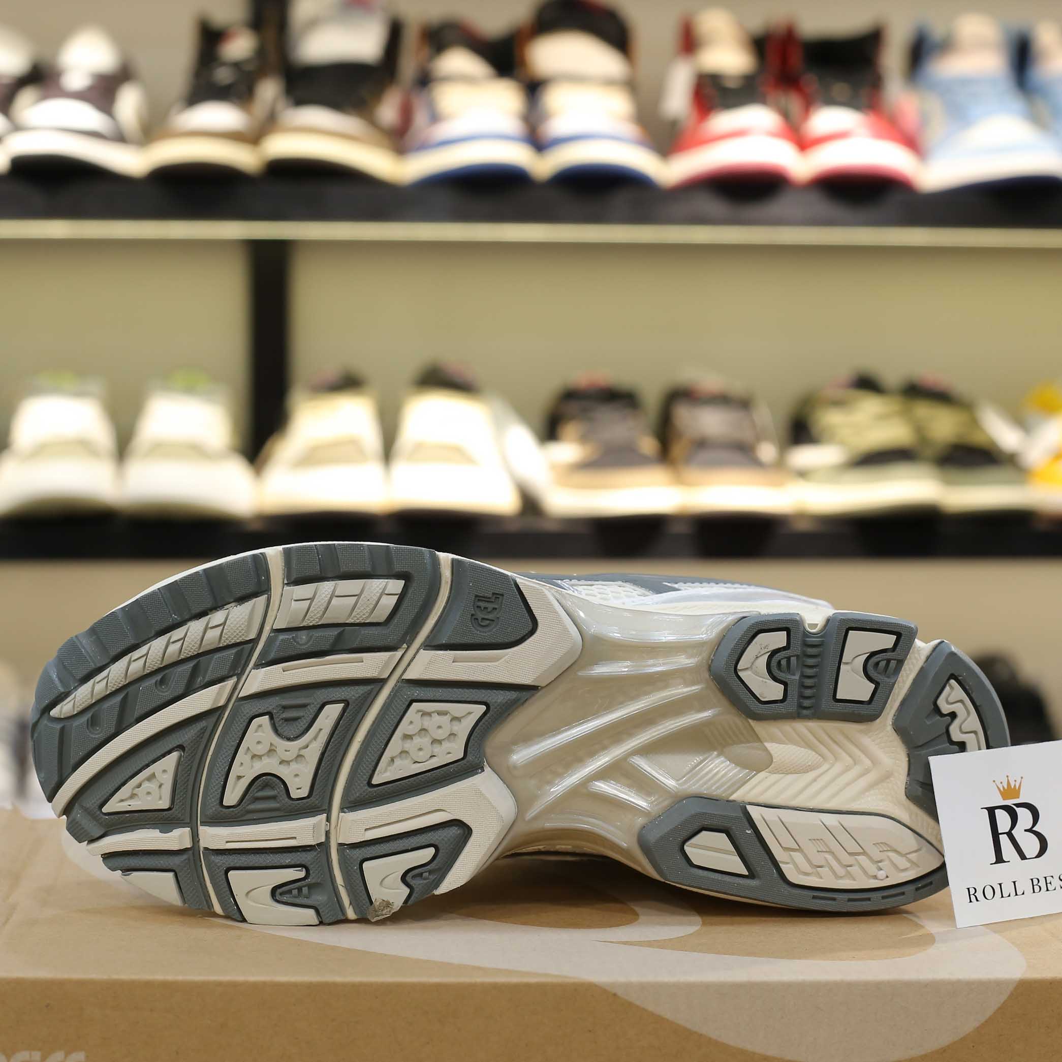 Giày Asics Gel-Kayano 14 Birch Dark Pewter Best Quality